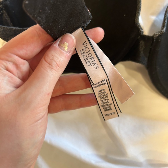 Victorias Secret THE T-SHIRT Push-Up Bra Heather Grey - Picture 6 of 9